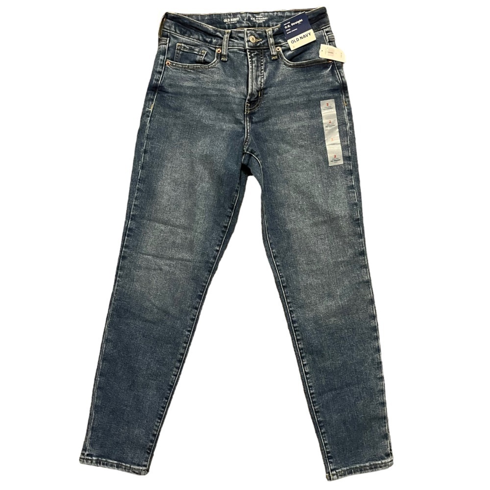 NWT Old Navy O.G. Straight High Rise Ankle Jeans Size 2